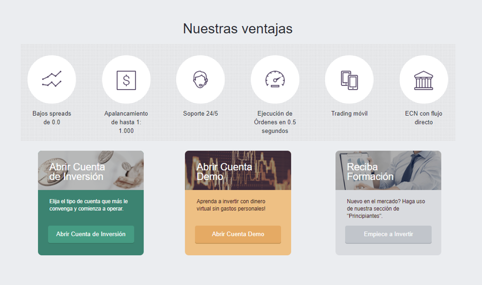 NordFX Ventajas de aperturar cuenta